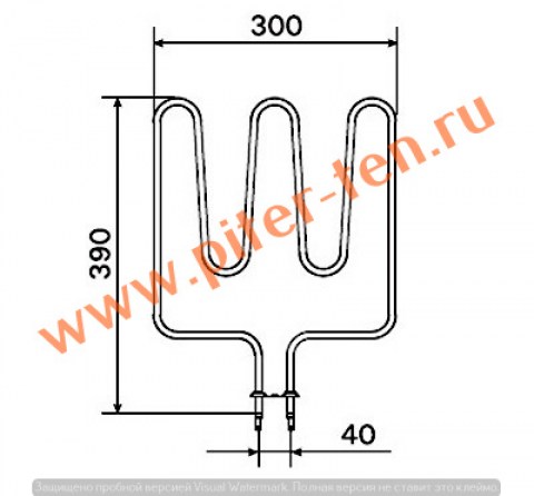 ТЭН Harvia ZSK-690